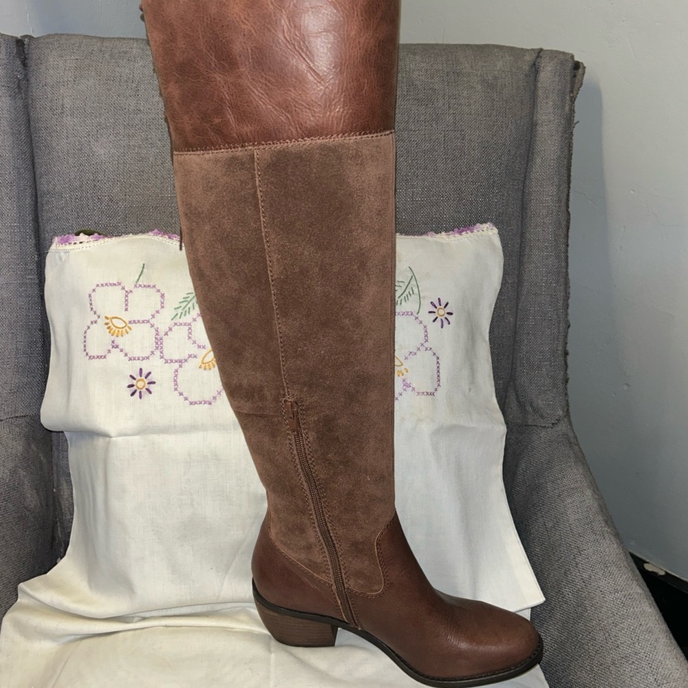 Lucky Brown Leather ‘komah’ Size 8 NIB